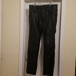 Harley-Davidson FXRG Black Leather Pants